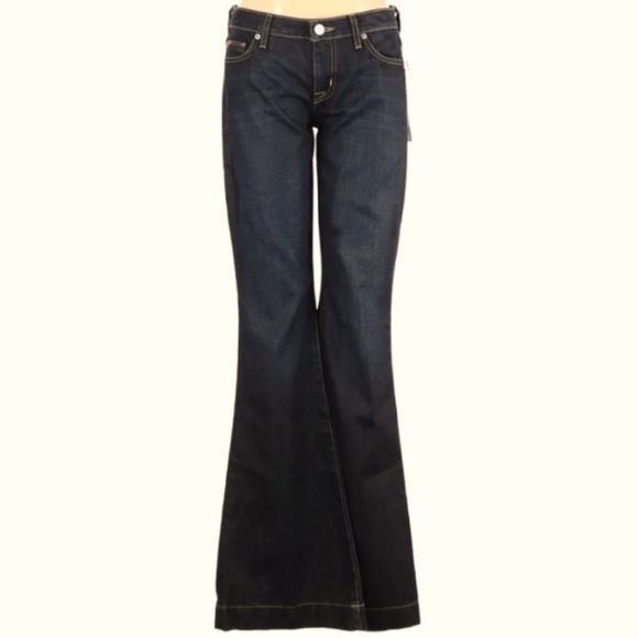 HUDSON Ferris Flap Flare Jeans Wide Leg Trouser NW508DW sz 25x35.5L Tall - Picture 5 of 14